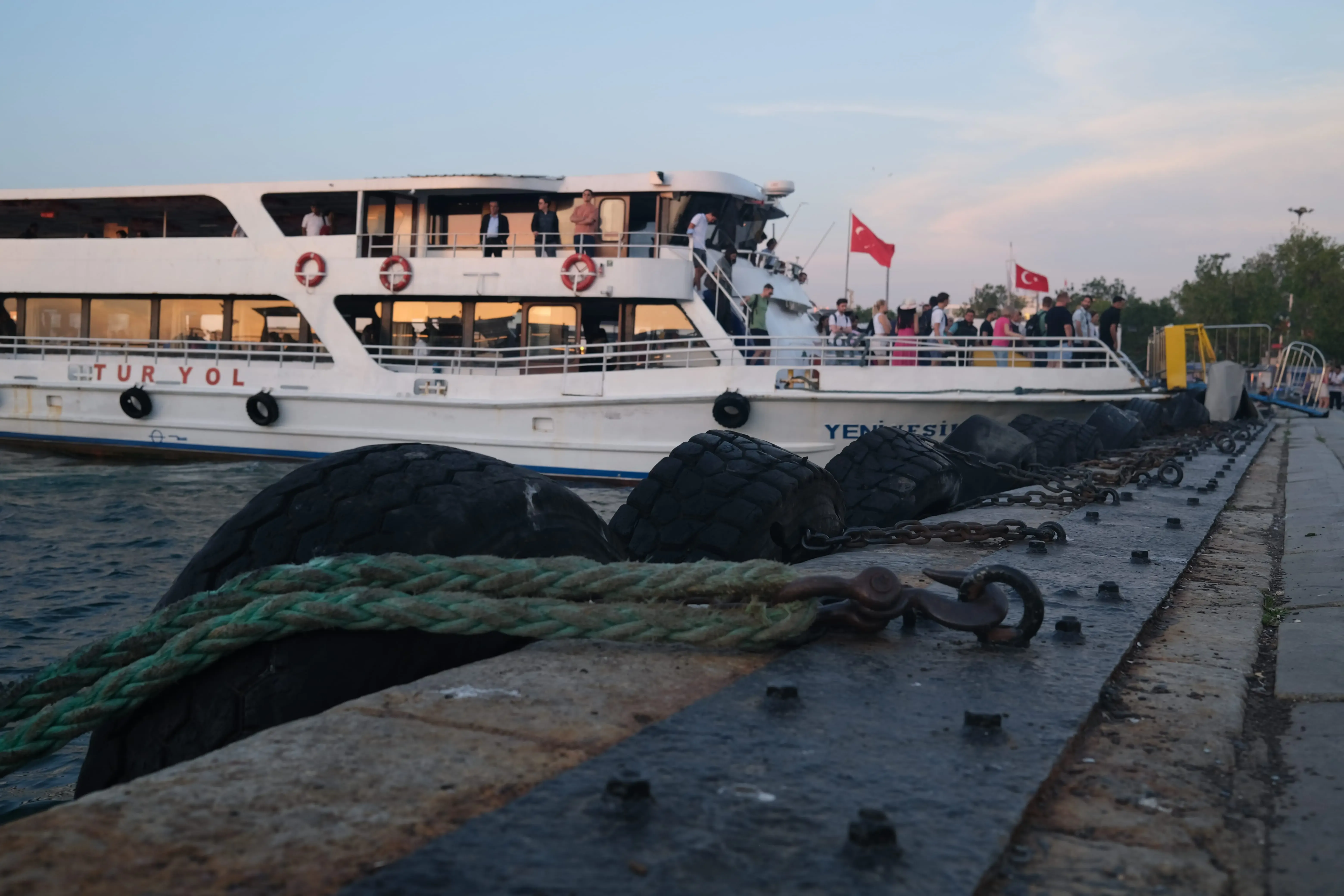 Kadıköy port.